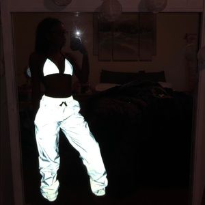 Reflective joggers